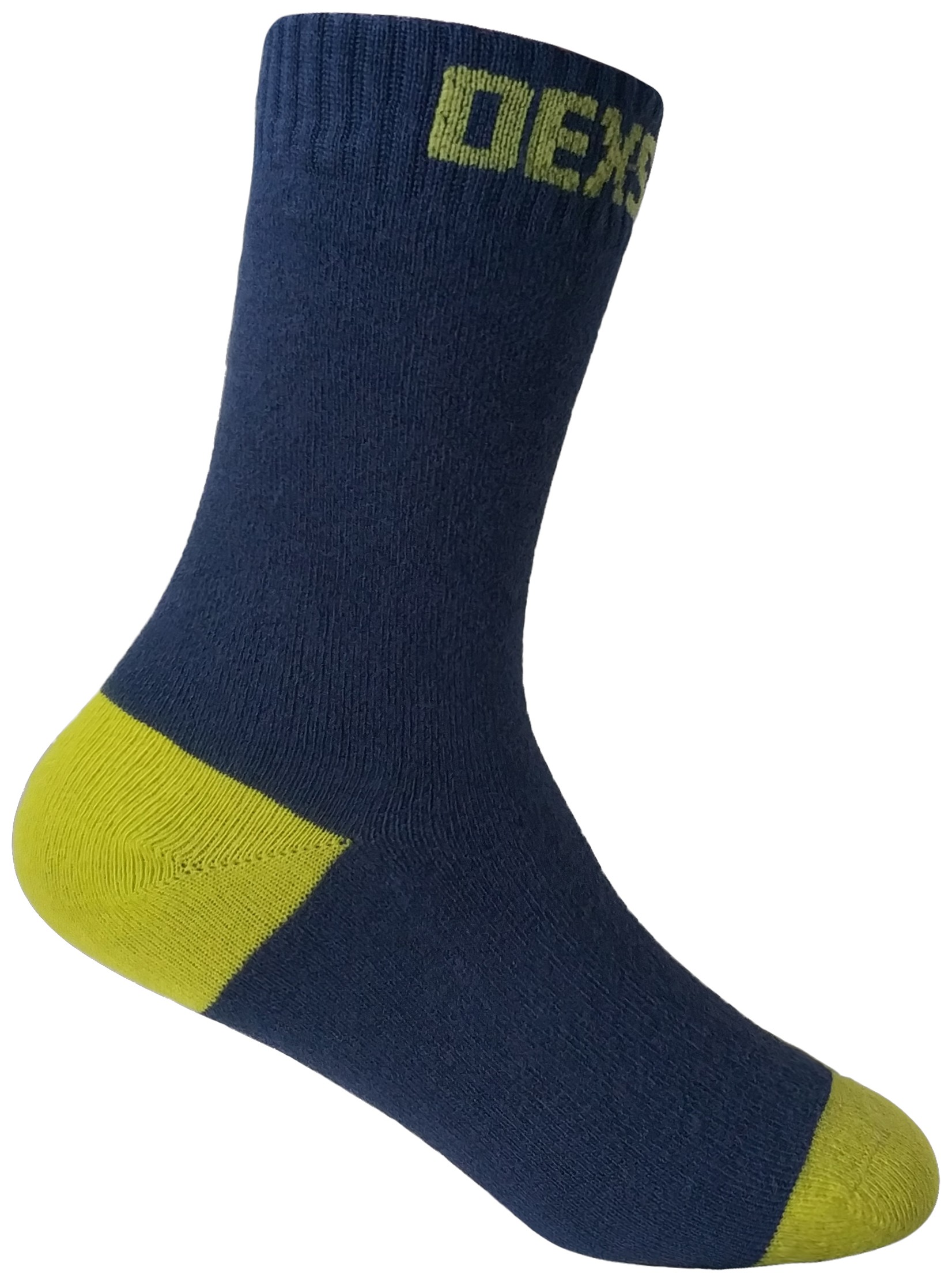 Водонепроницаемые носки детские Dexshell Ultra Thin Children Socks M (18-20 см), черный/желтый  Dexshell